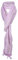 TigerTie Schal in flieder beige gestreift mit Fransen - Gr. 190 x 33 cm