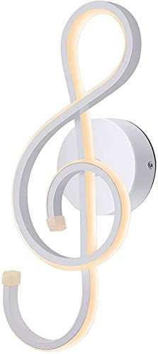 KAWELL Kreative Moderne LED Wandleuchte Innen wandlampe LED Streifen 22W Minimalistische Aluminiumlegierung Kunst Dekoration für Schlafzimmer, Wohnzimmer, Cafe, Korridor, 3000K Weiß