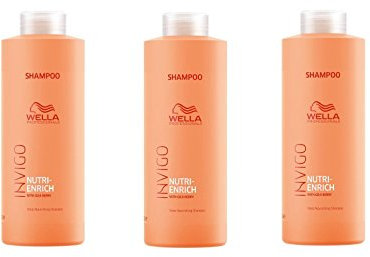 Wella INVIGO Nutri-Enrich Deep Nourishing Shampoo 1000ml x3