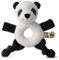 WWF 00619 - Greifring Panu, der Panda, niedlicher Greifring aus Plüsch, ca. 15 cm groß, wunderbar weich und kuschelig, Handwäsche möglich