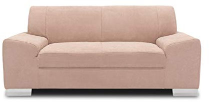 DOMO. collection Sofa Alisson, 2er Couch, 2-Sitzer, 2er Garnitur, Polstergarnitur 164 x 83 x 75 cm (BxTxH), in rosa