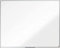 Nobo Steel Magnetic Whiteboard, 1500 x 1200mm, Aluminium Trim, Corner Wall Mounting, Includes Whiteboard Pen Tray, Essence Range, 150 x 120cm, White, 1915487