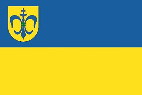 U24 Aufkleber Klausen (Eifel) Flagge Fahne 8 x 5 cm Autoaufkleber Sticker