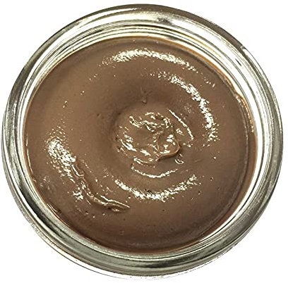 Famaco 50ml Taupe Poivre Leather Deluxe Cream Polish for Boot and Shoe with Application Sponge - Long Lasting Shine Protector Kit for Boots and Shoes