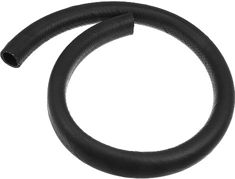 X AUTOHAUX 1m 3.28ft 25mm 0.98 Voiture Flexible Droit Chauffage Tuyau Caoutchouc Noir
