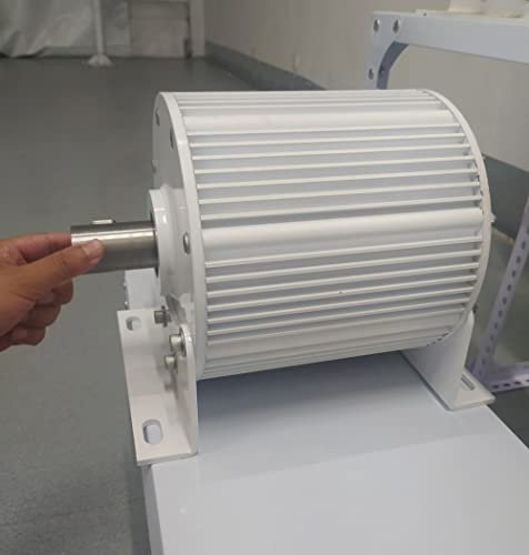 5000 W 48 V 96 V 220 V 380 V DIY 3 fase sin escobillas eléctrico generador de energía eólica 300 RPM generador de imanes permanentes de baja velocidad motor síncrono motor