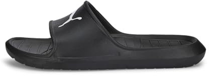 PUMA Divecat V2 Lite Cat, Slide Sandal Unisex-Adulto, Black White, 39 EU