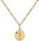 GD GOOD.designs Sternzeichen Kette Zwillinge Gold mit Geburtsstein für Damen - 18K vergoldete Halskette mit Zodiac Anhänger