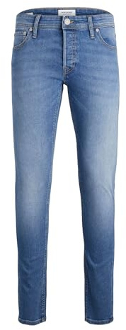 JACK & JONES Male Slim Fit Jeans Plus Size JJIGLENN JJORIGINAL MF 070 NOOS PLS Slim Fit Jeans