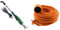3 in 1 Elektrischer Unkrautbrenner, Thermo Unkrautvernichter, 2000W & Zenitech Prolongateur 16A HO5VVF 2x1.5 Orange 25m