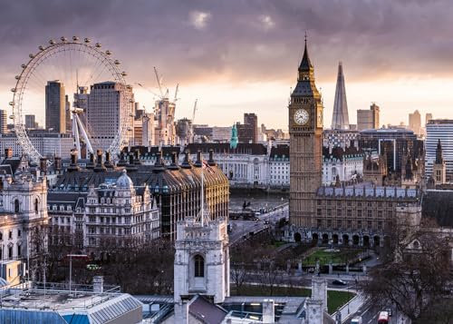 Ravensburger Puzzle 12000016 - Beautiful Skylines London - 1000 Teile Puzzle für Erwachsene und Kinder ab 14 Jahren