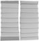 DOITOOL Camera Bag Divider, 2Pcs Shockproof Camera Bag Inserts Separator Pad Protective Lens Divider Cushion for Backpack - Grey