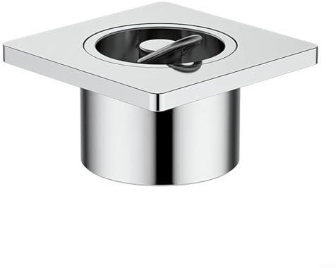 Ablaufstopfen, Bodenablauf, tauchfähiger Pool-Stopfen, Premium-Vollkupfer, tauchfähiger Poolstopfen mit langlebigem Anti-Gas für Tauchbecken (75 mm)