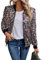 WLLDDDIU Bolero Jacke Damen, Glitzernde Jacken für Damen, Langärmelig, Bunt, Glänzend, Glitzer, Bomberjacke, Kurzer Reißverschlussmantel (DE/NL/SE/PL, Alphanumerisch, XL, Regular, Regular, mehrfarbig)