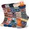 Belloxis Thermosocken Herren 43-46 Wollsocken Herren 43-46 Kuschelsocken Herren 43-46 Warme Socken Herren Wintersocken Herren 43-46 Dicke Socken Herren Sockenwolle