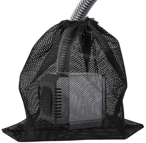 Pump-Barriere-Tasche, Filterkorb Für Teichpumpe, Pond Mesh Pump Filter Bag Für Pond Biofilters Aquarium Filtration Und Outdoor -Swimming Pool Black Media Bags