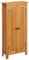 QJBSAVVA Handy Aufbewahrung Schule Geräteschrank Spind Schrank Schließfachschrank - Schrank 50x22x110 cm Massivholz Eiche für Schlafzimmer Büro Abstellraum Wohnzimmer