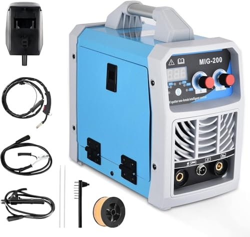 Helangel Saldatrice Elettrodo 300A 220V MIG/Lift TIG/MMA 3 in 1 Saldatrice Inverter IGBT Inverter Saldatore Saldatore portatile Digital Display LCD