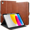 Zinibri Coque Étui pour iPad A16 11ème Gen 2025 11 Pouces A3354 A3355, iPad 10ème Génération 10,9 2022 A2696 A2757 avec Porte-Stylo Dragonne Poche Etui Housse de Protection Cuir PU Case,Marron