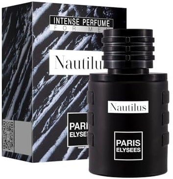 PARIS ELYSEES - Nautilus - Eau de Toilette - Parfüm herren - Fruchtig - Bergamotte, Schwarze Johannisbeere, Apfel - Perfume men - Zerstäuber 100 ml - Inklusive nachfüllbarer 5ml - Reiseflakon