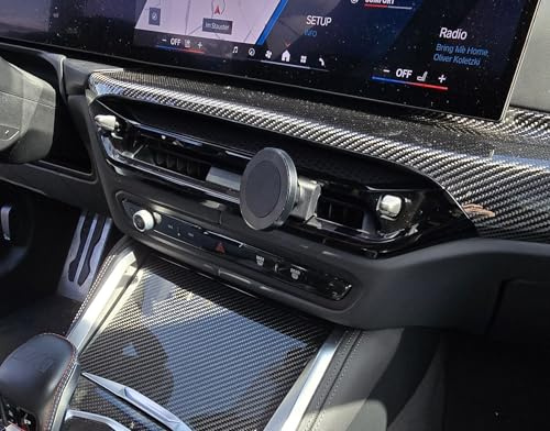 Generisch RS-Mount,fahrzeugspezifischer Handyhalter passend für BMW M2/2er (G87), M3/3er (G80/G81), M4/4er (G82/G83) iD 8.5 Facelift 2025 Made in Germany