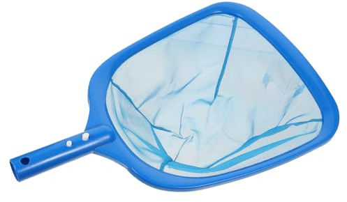 Hoement Equipo de Limpieza de Piscinas Red para Hojas y Residuos, Accesorio Resistente de Plástico Azul Adecuado para Celebracion Verano y Mantenimiento Eficaz