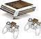 Speedlink Sticker für PlayStation 4 - Sticker for PS4 PRO & Controller - Wood