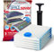 SpaceSaver Vacuum Storage Bags - JUMBO 5-Pack for Clothes & Bedding - With Pump