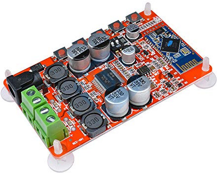 Hailege TDA7492P 50W + 50W Wireless Bluetooth CSR4.0 Audio Receiver Digital Amplifier Board 8~25V DC2.1 Netzteil
