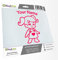 Kiwistar - Babyaufkleber - Neonpink - Mädchen Zöpfe Herz Sticker - mit Wunschtext individuell personalisiert 15cm - für Auto, Motorrad, Fahrrad, Tuning