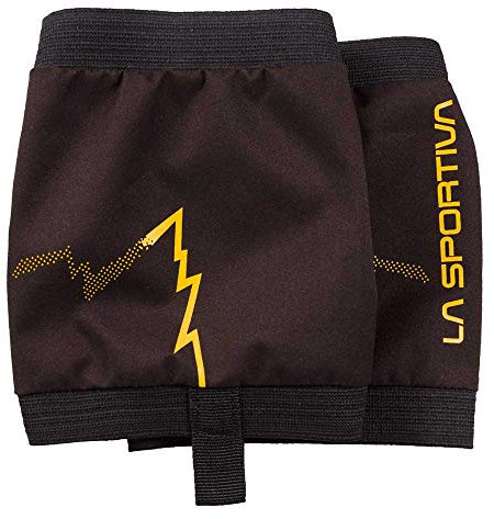 La Sportiva Protector Gaiter Gamaschen, Unisex-Erwachsene, Schwarz/Gelb (Mehrfarbig), Einheitsgröße
