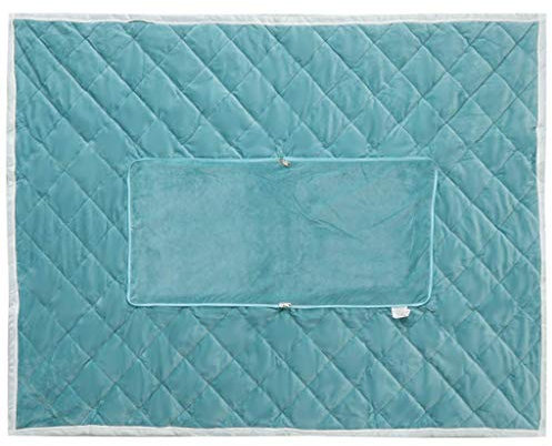 Backbayia 2 in 1 Sofakissen Zierkissen Decke Kissen Verwandlungskissen Wohndecke für Zuhause, Büro, Stuhl, Bett, Sofa (Grün)