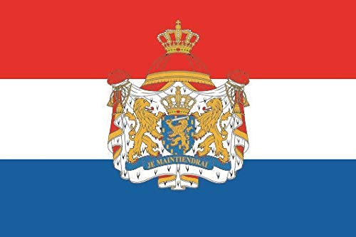 U24 Aufkleber Niederlande mit Wappen Flagge Fahne 8 x 5 cm Autoaufkleber Sticker