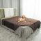 Ameritex Wasserdichte Wasserabweisende Decke Wendedecke Hundebett Abdeckung Haustierdecke für Möbel Bett Couch Sofa
