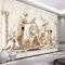 Wallpaper-3D-XLM Custom Wall Paper Roman Relief Classical Art Background Large Mural 3D Wallpaper 3D Wallpaper Paste Living Room The Wall for Bedroom Mural border-250cm×170cm