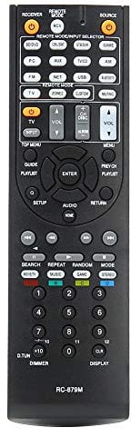 Fernbedienung RC-879M, Ersatz Fernbedienung Fernseher New General Control RC 879M Ersatzfernbedienung Passend Für AV-Receiver TX NR535 TX sR333 HT R393 HT s3700