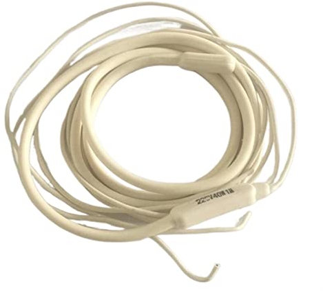 Pfeife Haus 220 V Wasserablass-Enteisungsdraht for Kühlung, Haus, Kühlhaus, Abtauheizung, 0,5 Meter bis 10 Meter, 20 W, 400 W, 7 mm x 5 mm Boden Elektronik (Size : 5 Meter 200W)
