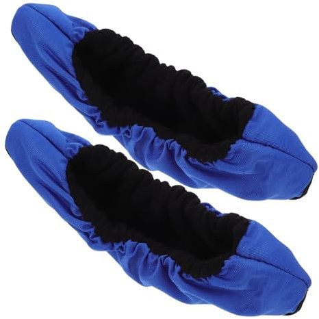 CLISPEED 1 Paar Abdeckungen Für Abdeckung Für Eislaufkufen Rollschuhe Liefern Schlittschuhwächter Eislauf-soaker-abdeckung Schlittschuhe Wache Rollschuhschutz Muster Polyester Roller Skates