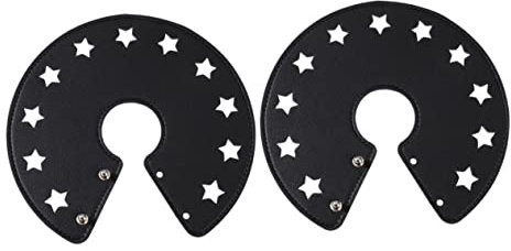 ABOOFAN 2 Stück Kronleuchter Lederschirm Zelt Bodenlampenschirm Für Outdoor-Reisen Tischleuchte Muschel Hängende Wandleuchten Glühbirnen Schirm Lampenschirm Lampenschirm Für Lagerfeuer