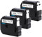 nanologi 3x Kompatibel für Schriftbänder als Ersatz für Brother P-touch M-K221, Bänder 9mm x 8m, MK221 M 221 Schriftband, Schwarz auf Weiß, Etikettenband für Brother PT-85 75 55 65 80 90 PTM95