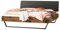 Hasena Factory Line Fabrik Style Bett Lecona 20 Vintage Brown 160x200