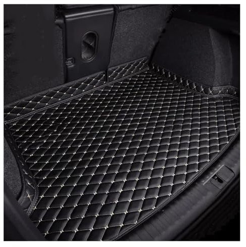 Auto Leder Kofferraummatte für Jaguar F-Pace 2022 2023 2024, Wasserdicht Kofferraumwanne Schutzmatte Antirutsch Kofferraum Schutz Interieur Zubehör,C