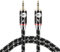 BOAACOUSTIC JIB HI-END Audiophile hifi Câble mini Jack Audio Cable Auxiliaire 3.5mm Mâle vers Mâle Câbles Stéréo Jack 3.5mm pour Casque, Voiture, Smartphones, Lecteur MP3 etc, 2M