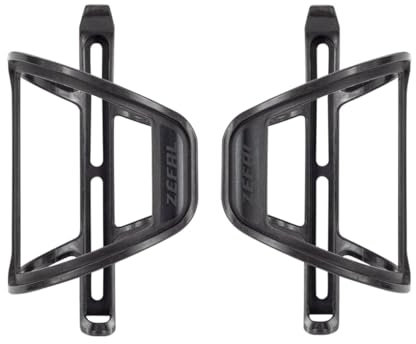 ZEFAL Pack Pulse S2 Gauche et Droit - Lot de Deux Porte Bidon Vélo à Ouverture Latérale - Porte Gourde Velo Léger - Porte Bidon VTT ou Vélo de Route en Fibre de Carbone - Fabriqué en France