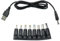 YXIING 9 Pcs USB to DC Power Cable, DC5V Charger Power Cable for Router, Laptops, Bluetooth Speakers