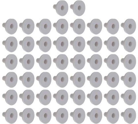 50 ugelli di ricambio per soffione doccia, punta rotonda per soffione doccia da 4 mm di dimensioni di apertura, ricambio duraturo