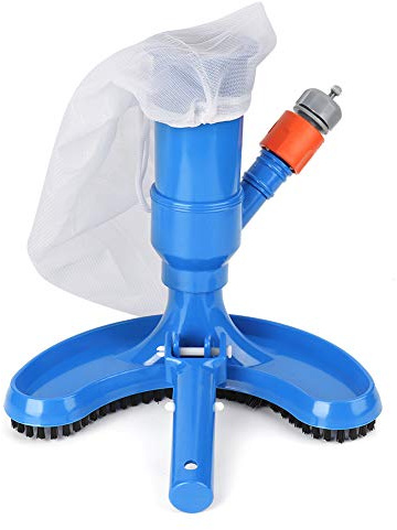 NDNCZDHC Kit di aspirapolvere per Piscine da 10,1 Pollici con Testina e Rete, Kit di aspirapolvere in plastica Piscine Fuori Terra