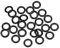 sourcing map Packung mit 25 Nitrilkautschuk O-ringe metrische Dichtung Dichtungring 8mm Außendmr. 5mm Innendmr. 1,5mm breit