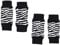Tenlacum 4 Count Pet Dog & Cat Leg Warmer/Arthritis Elderly Dogs Cats Bandage Socks - (Black S)