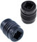 2pcs Toslink Female to Toslink Female Digital Audio Optical Extension Cable Coupler Connector Adapter